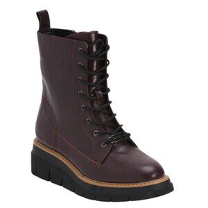 LIVERPOOL LA Leather Redlands Lace Up Booties